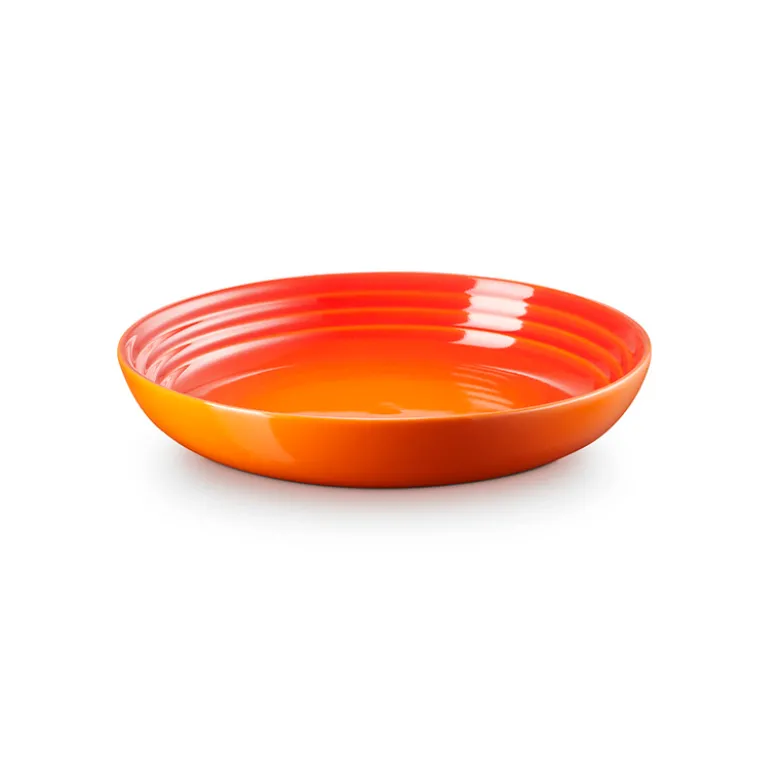 Le Creuset Signature stentøj pastatallerken 22 cm Volcanic
