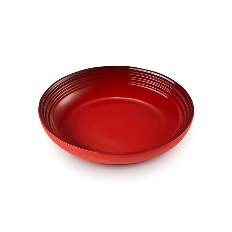 Le Creuset Signature stentøj pastatallerken 22 cm Cerise