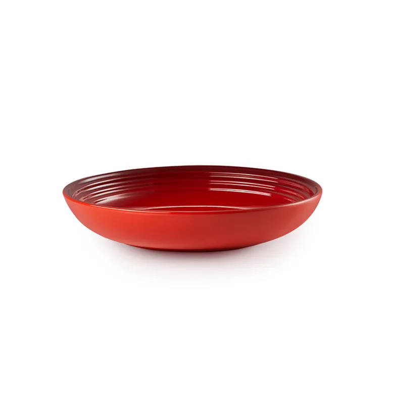 Le Creuset Signature stentøj pastatallerken 22 cm Cerise