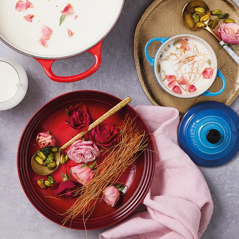 Le Creuset Signature stentøj pastatallerken 22 cm Cerise