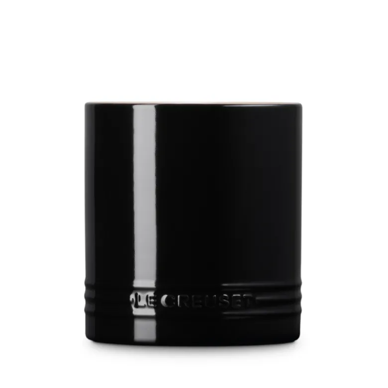 Le Creuset Signature stentøj redskabskrukke 1,1 liter Black
