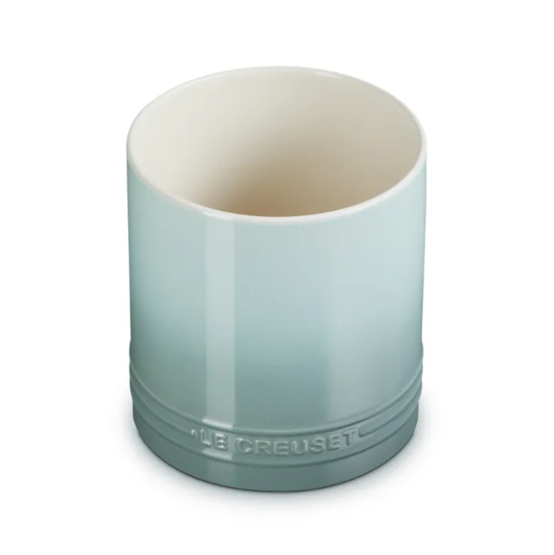 Le Creuset Signature stentøj redskabskrukke 1,1 liter Sea Salt