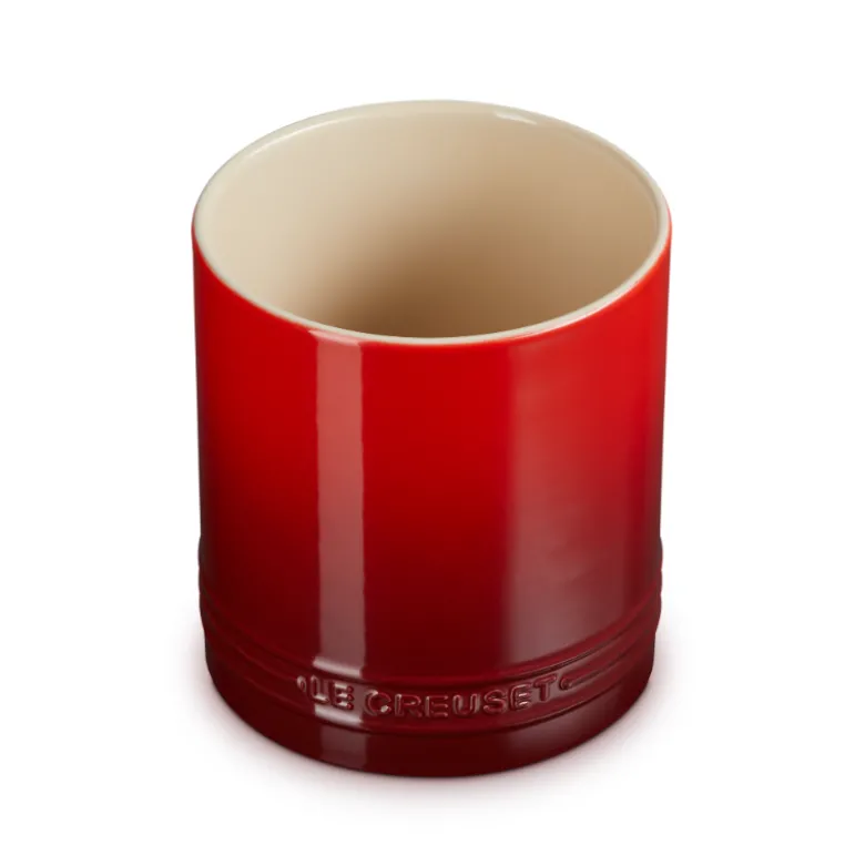 Le Creuset Signature stentøj redskabskrukke 1,1 liter Cerise