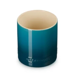 Le Creuset Signature stentøj redskabskrukke 1,1 liter Deep Teal