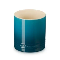 Le Creuset Signature stentøj redskabskrukke 1,1 liter Deep Teal
