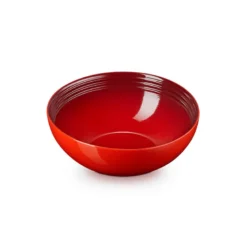 Le Creuset Signature stentøj serveringsskål 24cm Cerise