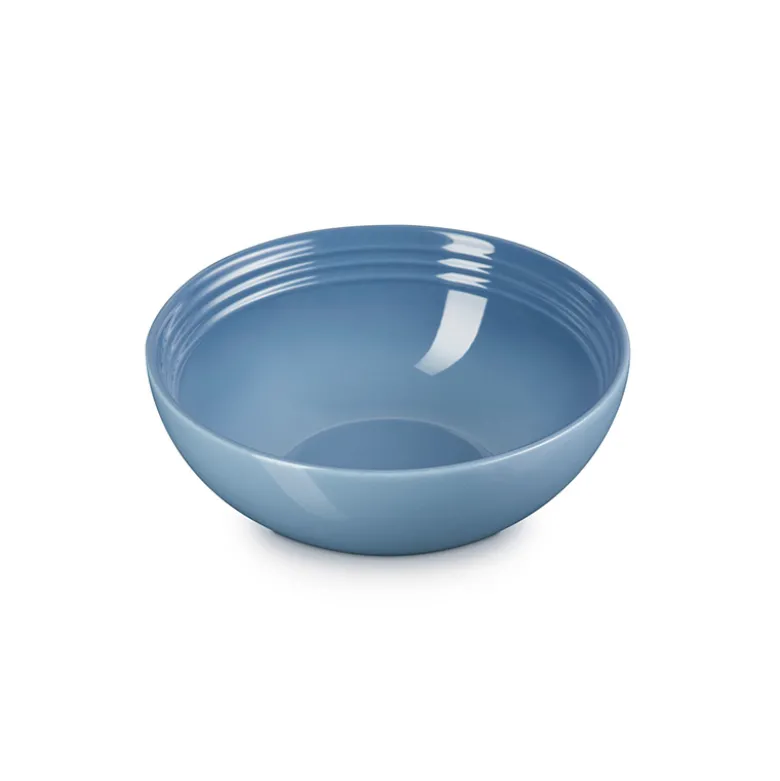 Le Creuset Signature stentøj serveringsskål 24cm Chambray