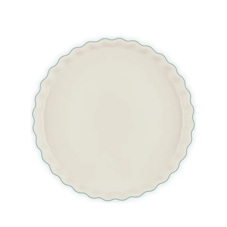 Le Creuset Signature stentøjs tærtefad Ø 28 cm Bleu Riviera