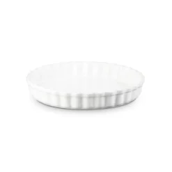 Le Creuset Signature stentøj tærtefad 28cm White
