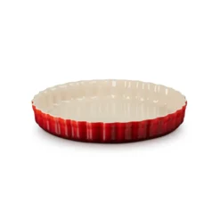 Le Creuset Signature stentøj tærtefad 28cm Cerise