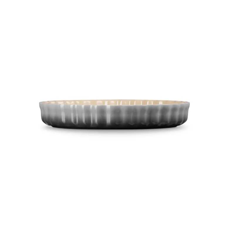 Le Creuset Signature stentøj tærtefad 28 cm Flint