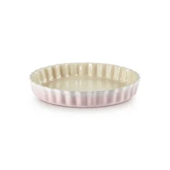 Le Creuset Signature stentøj tærtefad 28cm Shell Pink