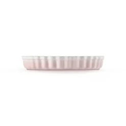 Le Creuset Signature stentøj tærtefad 28cm Shell Pink