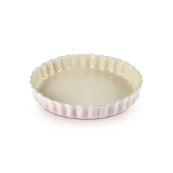 Le Creuset Signature stentøj tærtefad 28cm Shell Pink