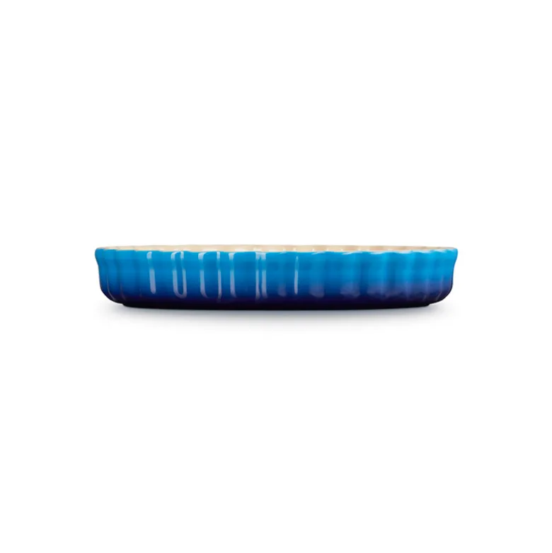 Le Creuset Signature stentøj tærtefad 28cm Azure