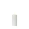 LED bloklys hvid H 20 cm