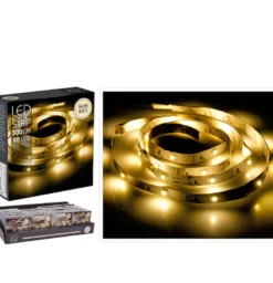 LED lysbånd varm hvid 3 meter