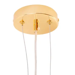 Leitmotiv Cone pendellampe guld glas Ø 33 cm