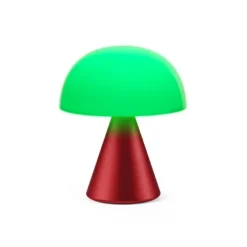 Lexon Mina lampe medium LH64 mørkerød