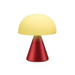 Lexon Mina lampe medium LH64 mørkerød