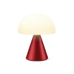 Lexon Mina lampe medium LH64 mørkerød