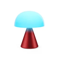 Lexon Mina lampe medium LH64 mørkerød