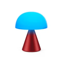 Lexon Mina lampe medium LH64 mørkerød