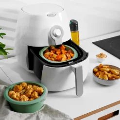 Lékué airfryer form forest green Ø 20 cm