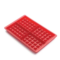 Lékué vaffelform i silikone til ovn 20x18,6 cm 2 stk.