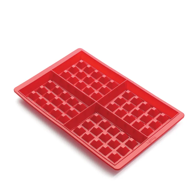 Lékué vaffelform i silikone til ovn 20x18,6 cm 2 stk.