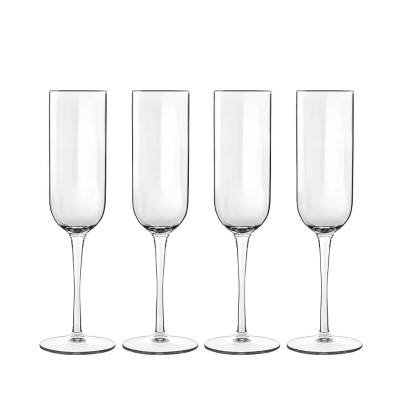 Luigi Bormioli Jazz champagneglas 21 cl 4 stk.
