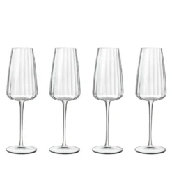 Luigi Bormioli Optica champagneglas glas 21 cl 4 stk.
