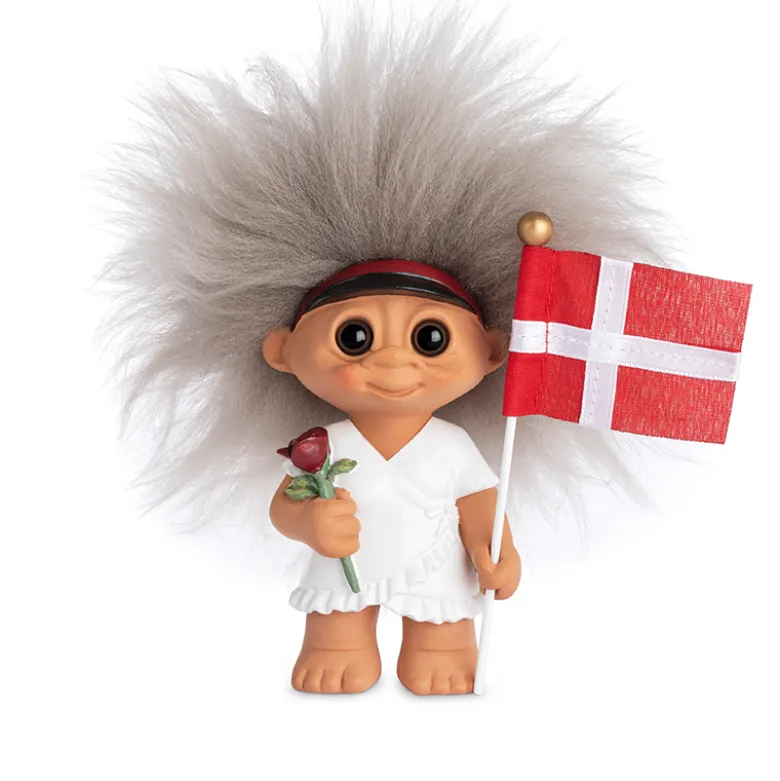 Lykketrold student pige rød