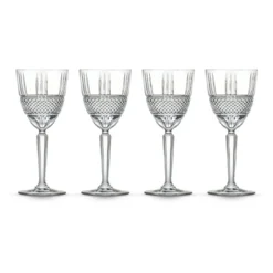 Lyngby Glas Brillante rødvinsglas 29 cl 4 stk