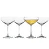Lyngby Glas Juvel champagneskål 34 cl 4 stk.
