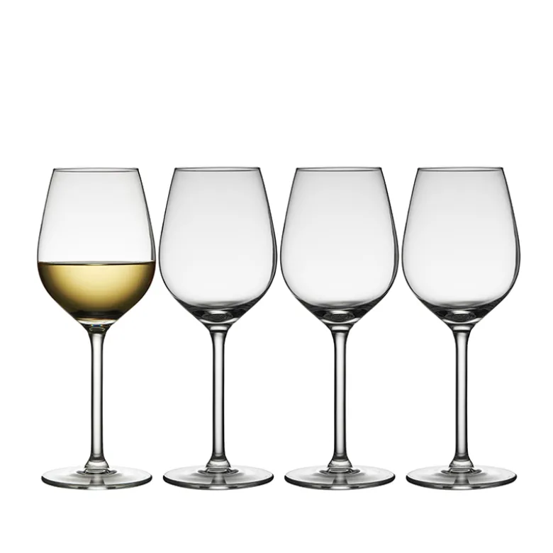 Lyngby Glas Juvel hvidvinsglas 38 cl 4 stk.