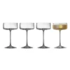 Lyngby Glas Krystal Zero champagneskål 26 cl 4 stk.