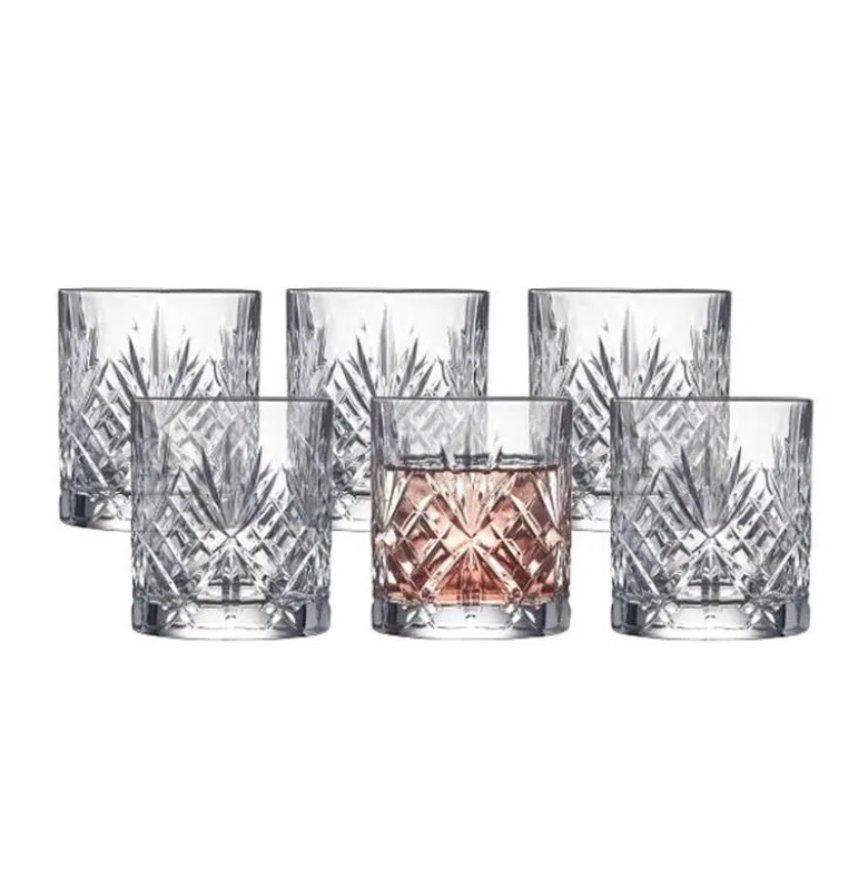 Lyngby Glas Melodia vandglas klar glas 6 stk. 23 cl