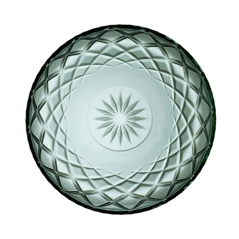 Lyngby Glas Sorrento fad grøn Ø 30 cm