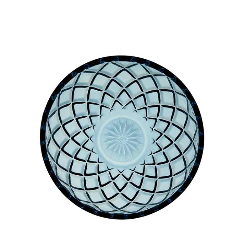Lyngby Glas Sorrento skål blå 4 stk. Ø 12 cm