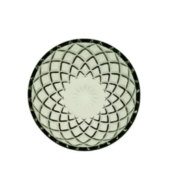 Lyngby Glas Sorrento skål grøn 4 stk. Ø 12 cm