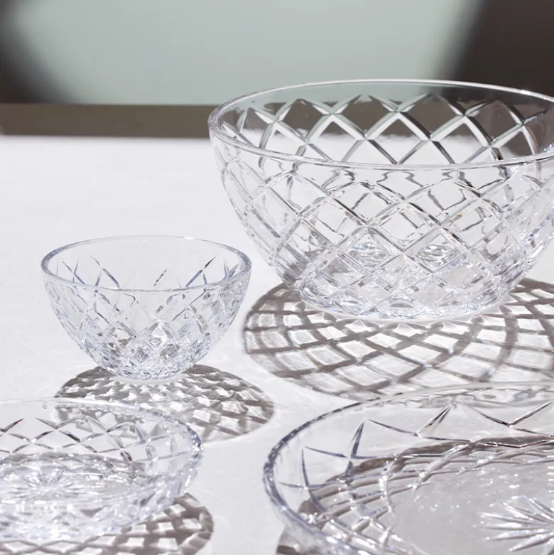 Lyngby Glas Sorrento skål klar 6 stk. Ø 12 cm