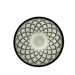 Lyngby Glas Sorrento skål smoke/grå 4 stk. Ø 12 cm