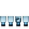 Lyngby Glas Sorrento vandglas blå 30 cl 4 stk.