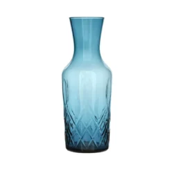 Lyngby Glas Sorrento vandkaraffel blå 1 liter