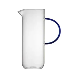 Lyngby Glas Torino glaskande 1,1 liter klar/blå