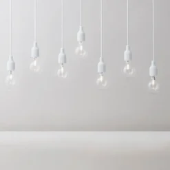 Lyngby Porcelæn Fitting pendel loftlampe hvid