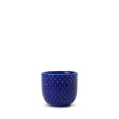 Lyngby Porcelæn Rhombe Color æggebæger blå