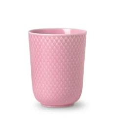 Lyngby Porcelæn Rhombe Color Krus Rosa 33 cl