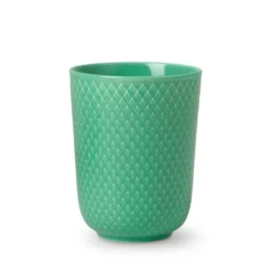Lyngby Porcelæn Rhombe Color Krus Grøn 33 cl